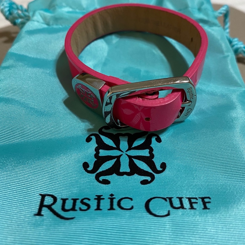 Rustic Cuff leather bracelet